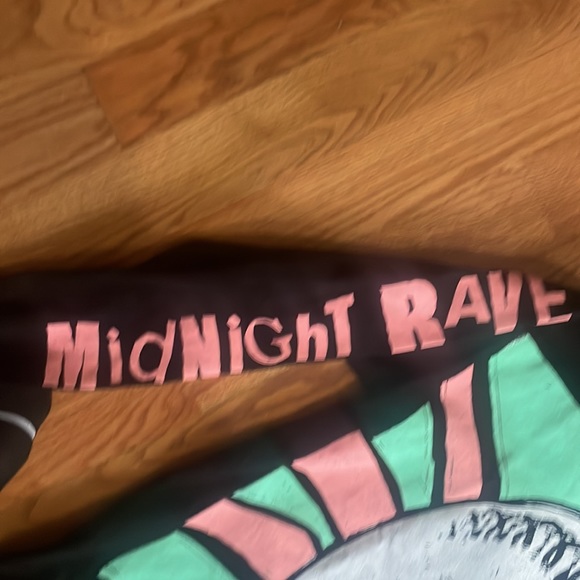 Midnight Rave x ASAP rocky “ God Save the Rave” Long Sleeve shirt sz L Brand New - Picture 5 of 5